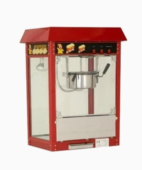 Popcornmachine met gratis 100 porties
